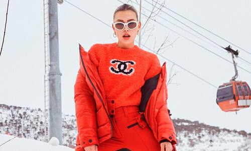 El estiloso look Chanel con el que Michelle Salas marcó tendencia en la nieve