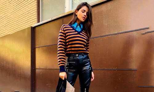 Eiza Gonzalez y su estiloso look para el desfile de Louis Vuitton