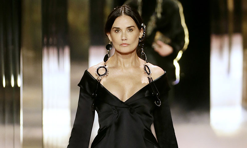 Demi Moore talks about his appearance in the Fendi parade