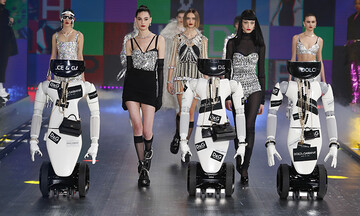 Dolce & Gabbana y sus robots cierran la Semana de la Moda de Milán