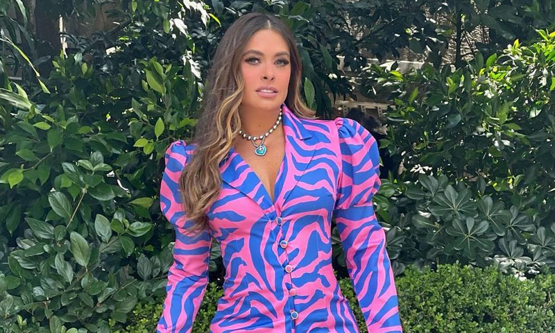 Galilea Montijo and Gucci pink heels perfect for lengthening your legs