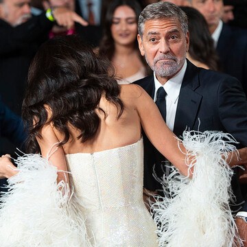 George Clooney, todo un caballero ante el accidente de vestuario de Amal Clooney