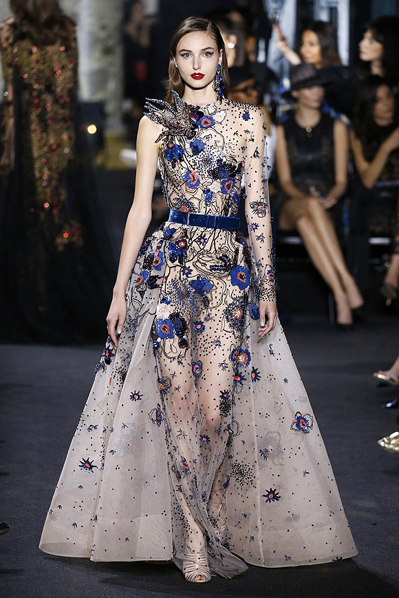 Elie saab показ