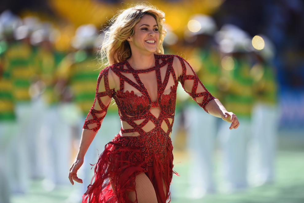 Shakira y Milan, las grandes estrellas de la ceremonia de clausura de Brasil 2014