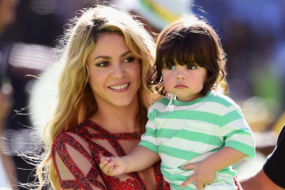 Shakira y Milan, las grandes estrellas de la ceremonia de clausura de Brasil 2014