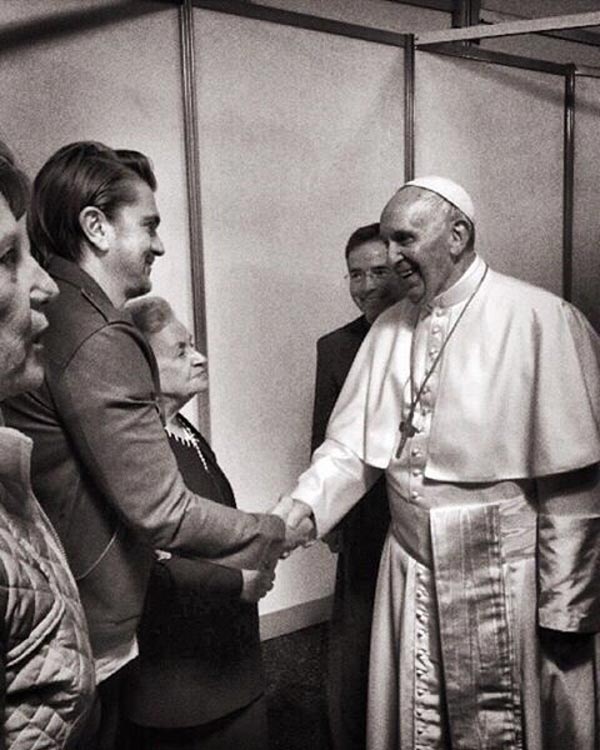Juanes comparte su emoción después de concer al Papa Francisco