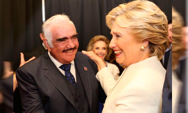 Hillary y Vicente fernandez
