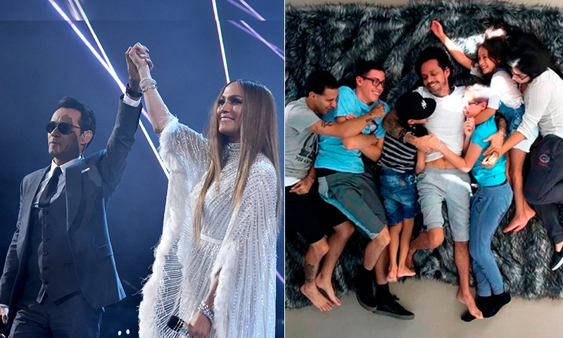 'Rodeado de amor', Jennifer Lopez muestra a Marc Anthony ...