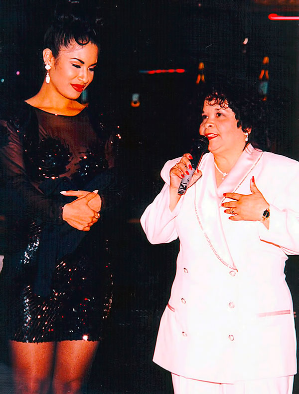 Yolanda Saldívar y Selena Quintanilla