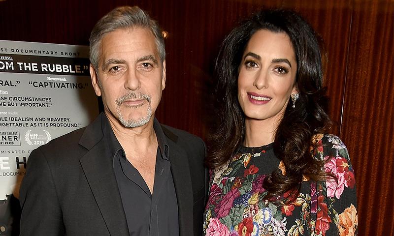 Esta es la comida favorita de los gemelos de George y Amal Clooney