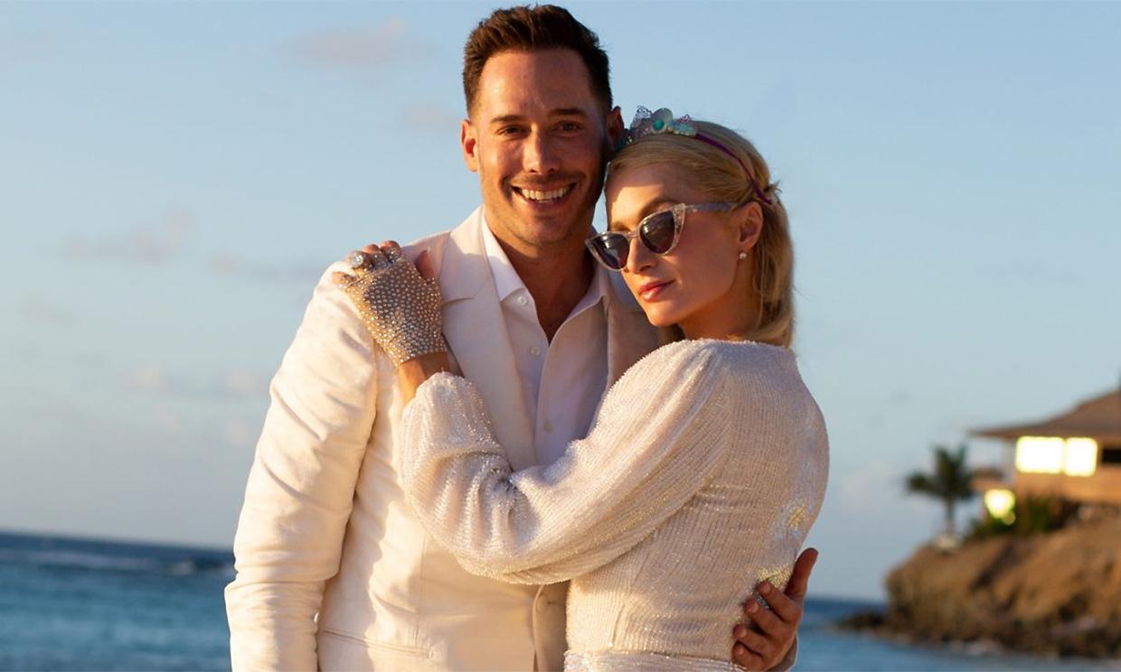 El prometido de Paris Hilton no quiere salir en el reality de su boda: ‘Todavía estoy tratando de convencerlo’, dice ella