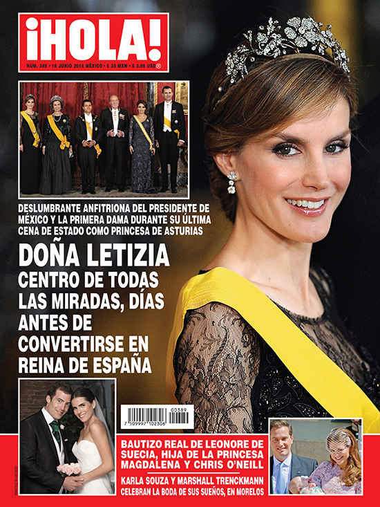 En ¡HOLA!: Doña Letizia, centro de todas las miradas antes de convertirse en reina de España