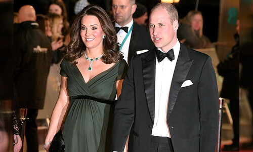 Kate Middleton, embarazadísima y elegantísima, conquista los Premios BAFTA