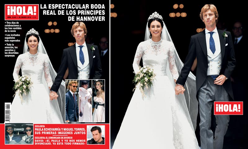 En ¡HOLA!, la espectacular boda real de los Príncipes de ...