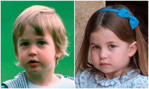La foto que prueba el increíble parecido entre el Príncipe William y su hija Charlotte