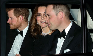 Harry, Kate y William