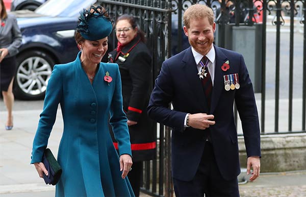 Príncipe Harry y Kate Middleton