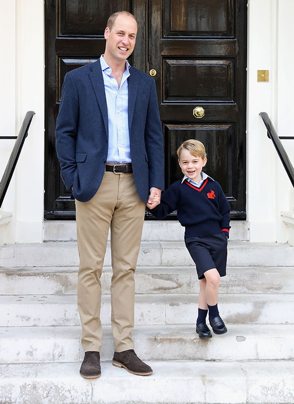 Príncipe William y Príncipe George