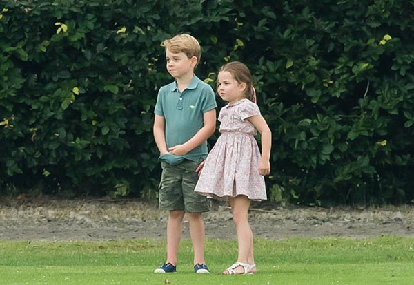 Príncipe George y la Princesa Charlotte 