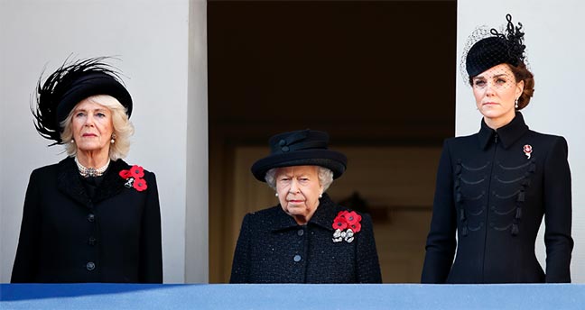 La razón por la que Meghan no compartió el balcón de la Reina Isabel con Kate. Noticias en tiempo real
