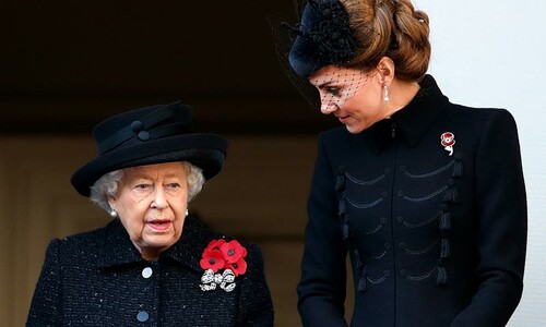 Por qué Meghan no compartió el balcón de la Reina Isabel con Kate