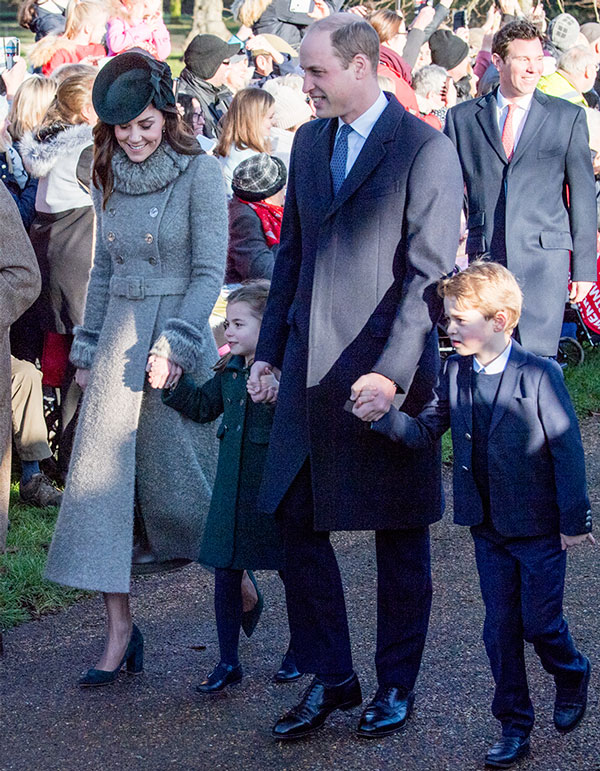 Duques de Cambridge y sus hijos