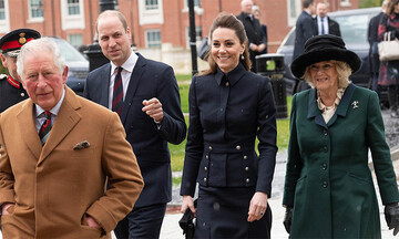 Como pocas veces, Kate y William aparecen con el Príncipe de Gales y su esposa