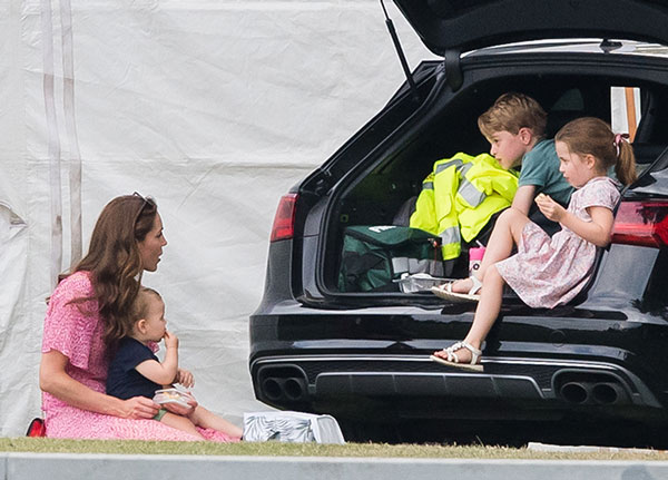 Kate Middleton y sus hijos