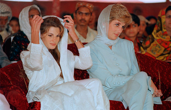 Princesa Diana y Jemima Khan