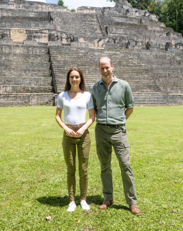 Kate Middleton and Prince William in Belize