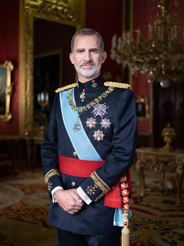 Los Reyes Felipe Y Letizia Nuevos Retratos Oficiales De Gala Foto 3