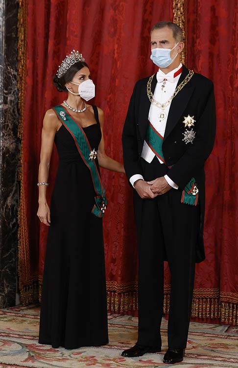 Los Reyes recuperan las cenas de gala en el Palacio Real dos años después