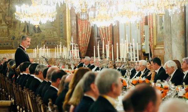 Los detalles de la cena de gala de los Reyes para recibir al presidente de Italia 