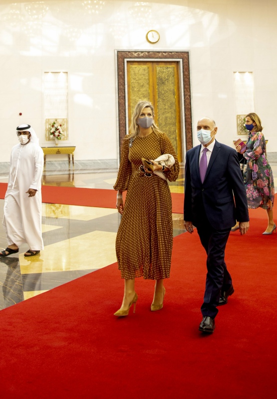 Los reyes de los Países Bajos viajan a Abu Dhabi para visitar la Expo 2020