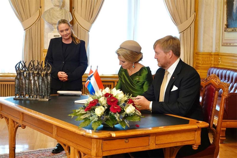 Visita de Estado de los reyes de Holanda a Noruega
