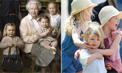 Mia Grace Tindall, del retrato histórico a la hípica: ¿esta pequeña con bolso es la bisnieta favorita de Isabel II?