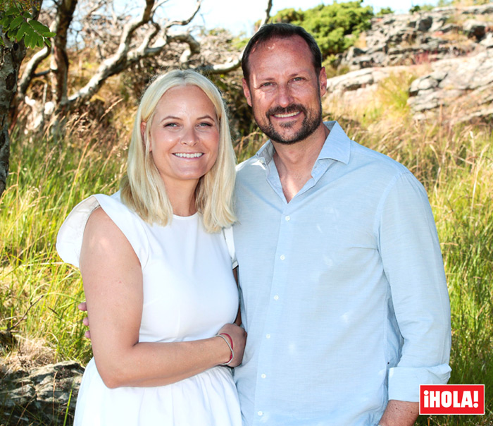 Haakon y Mette Marit de Noruega