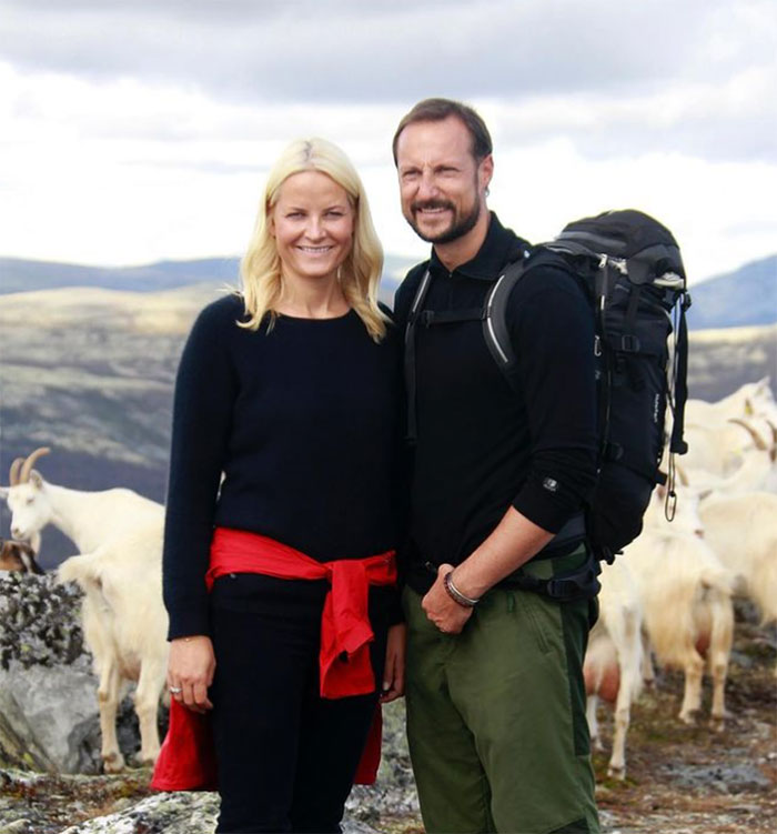 Haakon y Mette Marit de Noruega 