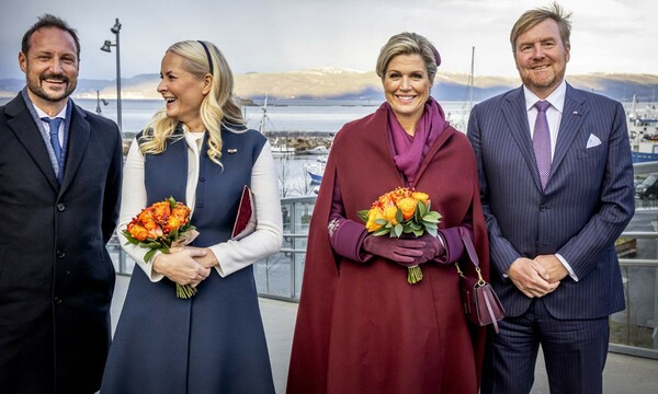 Máxima y Guillermo de Holanda con Haakon y Mette- Marit de Noruega