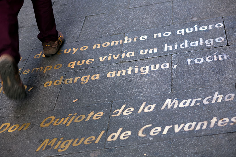 Barrio-de-las-Letras_Cervantes