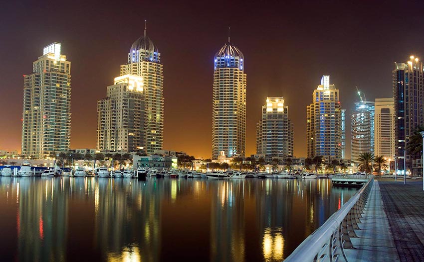 Noche-en-Dubai