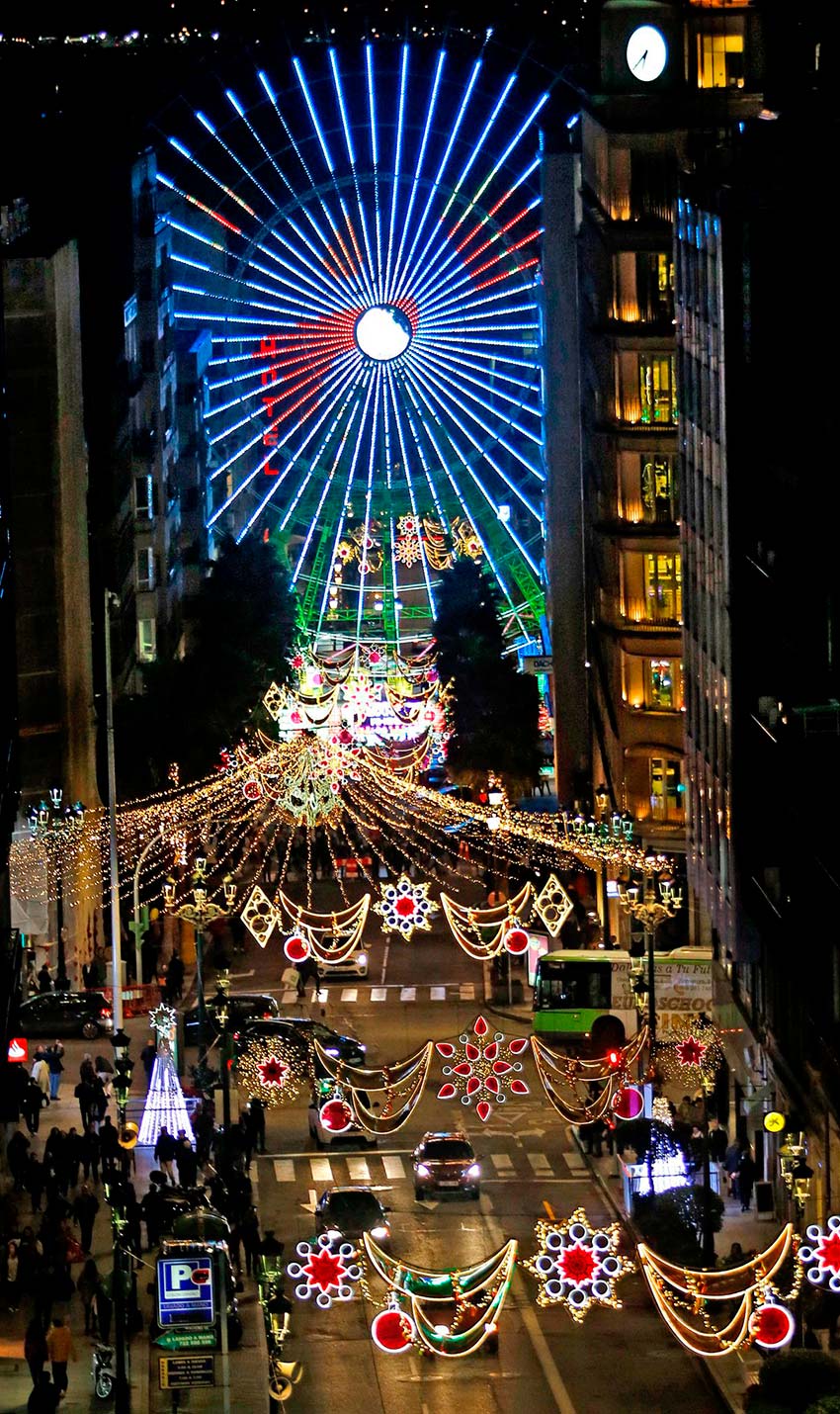 Las mejores luces del (y más), esta Navidad en Vigo Foto 1